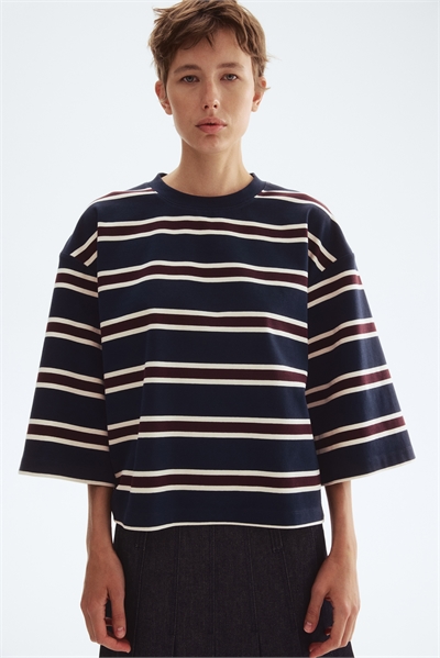 Свободный топ из хлопка 1274548006