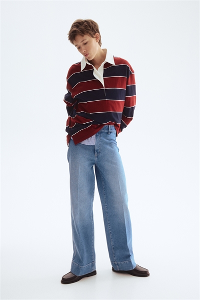 Широкие высокие джинсы 1297530003