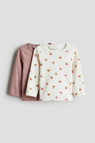 Топы из хлопкового джерси 2 шт. 1291910002