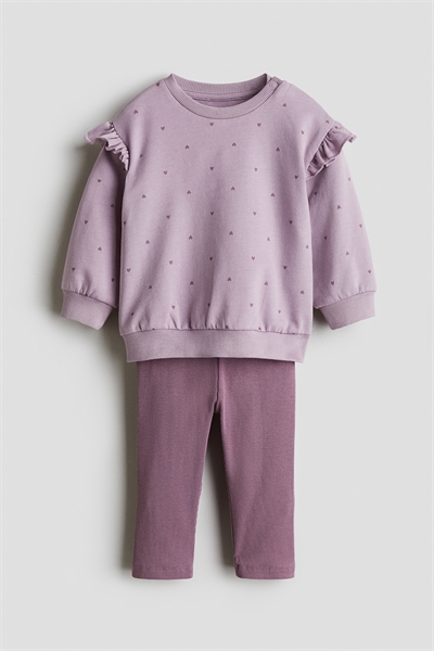 Комплект из двух частей - толстовка и леггинсы 1170051026