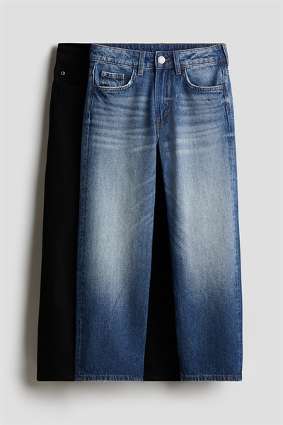 Широкие джинсы Loose Fit, 2 шт 1118996006
