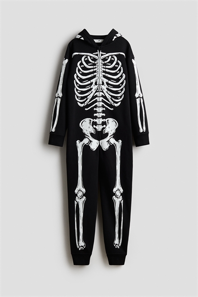 Принтованный комбинезон из толстовки 1206617005