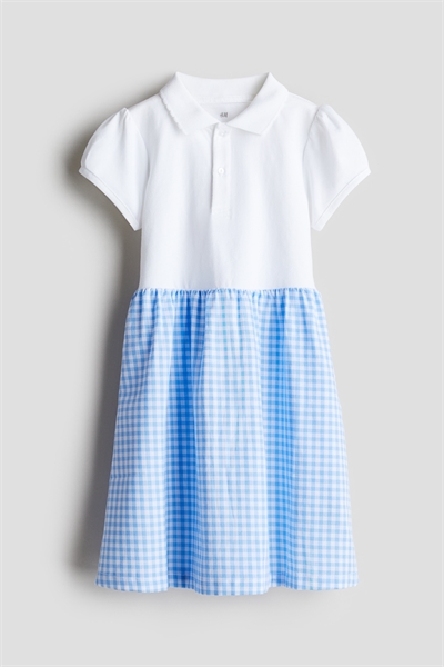 Хлопковое школьное платье 1235271001