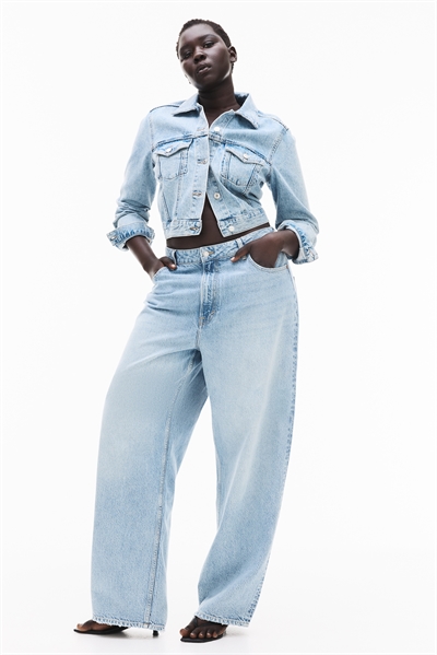 Джинсы Curvy Fit Baggy High 1263773002