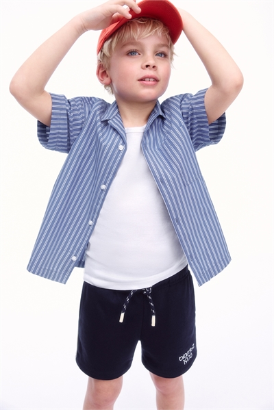 Курортная рубашка из поплина 1280455001