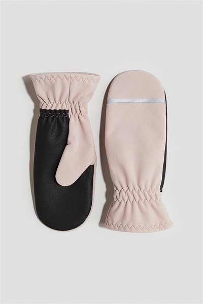 Варежки из водоотталкивающей ткани софтшелл 1292153001