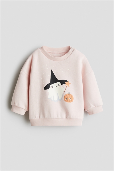 Толстовка с набивным рисунком и ворсом внутри 1293997006