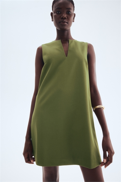 Платье-футляр из саржи 1295003006