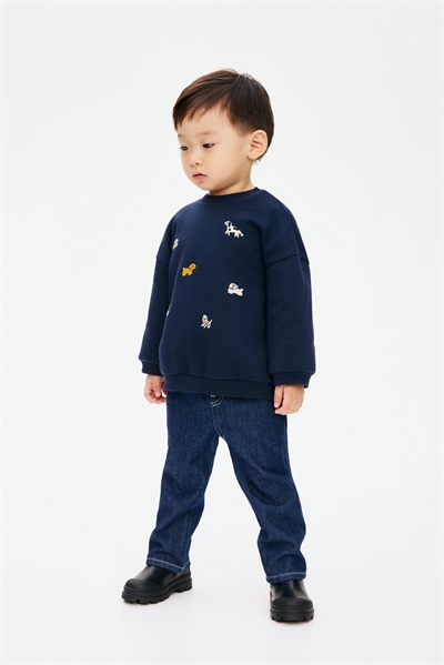 Толстовка с мотивом и матовой изнанкой 1296500004