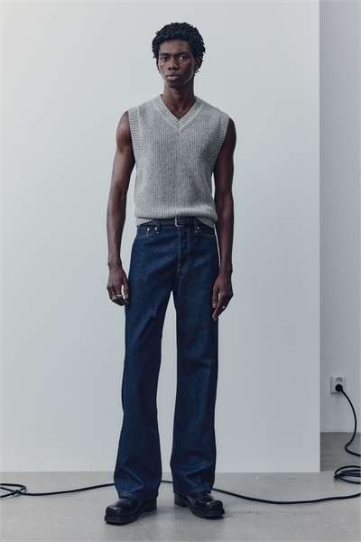 Свитер-жилет из шерстяного бленда 1299802001