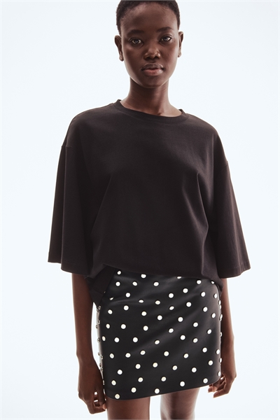 Мини-юбка с шипами 1301009001