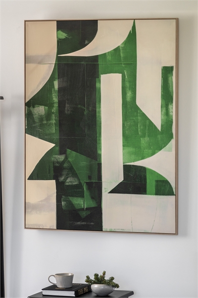 Абстрактный холст в рамке 1316844001