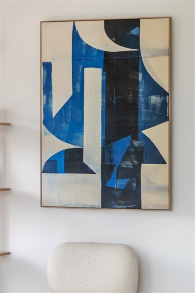 Абстрактный холст в рамке 1316848001