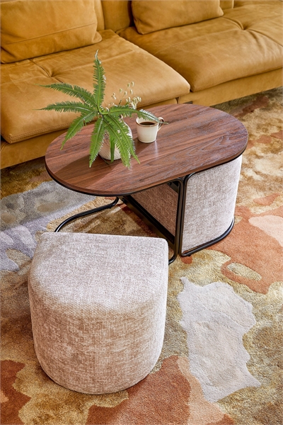 Кофейный столик с табуретами 1278368001