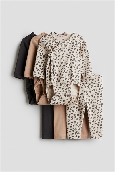 Комплект из 6 предметов: боди и брюки 1022957033