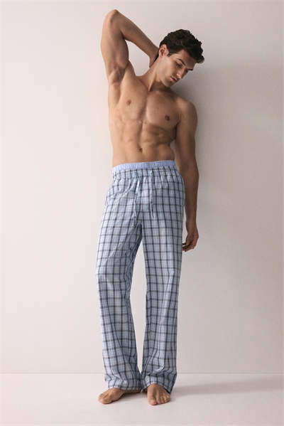 Брюки из поплина с расслабленной посадкой 1267683010