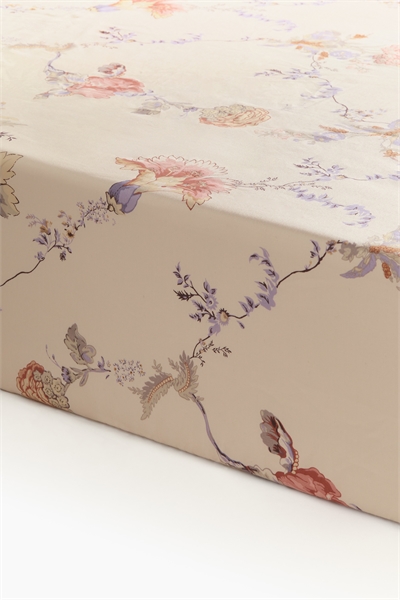 Приталенная простыня из сатина с узорами 1283410001