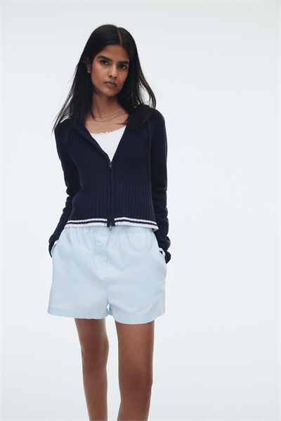 Кардиган на молнии с капюшоном 1295570001