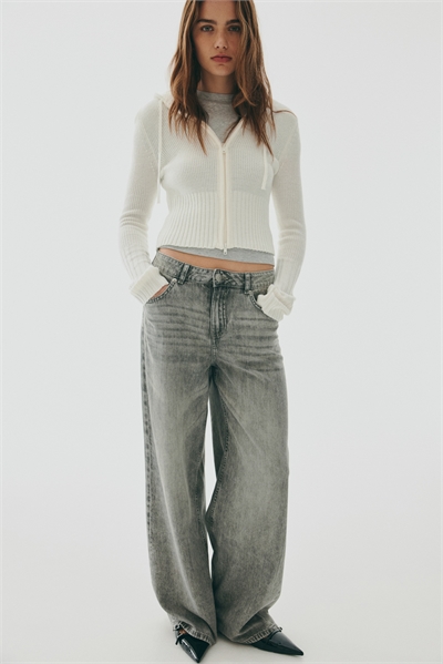 Кардиган на молнии с капюшоном 1295570002