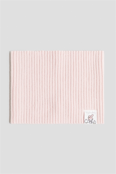 Шарф-труба из ребристой вязки 1297571001