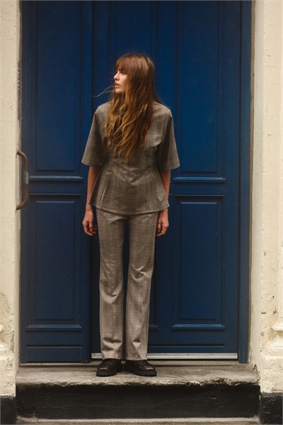 Брюки с поясом 1301017001