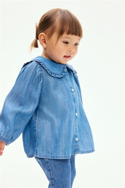 Блузка с воротником 1303120003