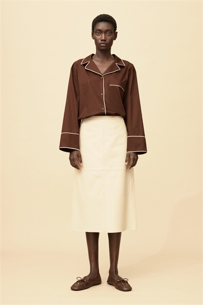 Хлопковая курортная рубашка 1309877002