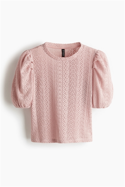 Топ с пуховыми рукавами 1316679002