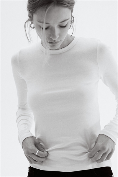 Лонгслив из джерси 1254718011