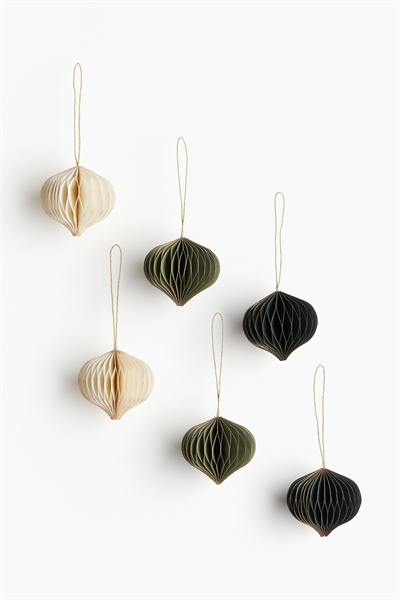 Рождественские украшения в упаковке из 6 штук 0666257007