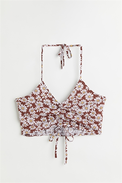 Топ с вырезом на груди 1092171001