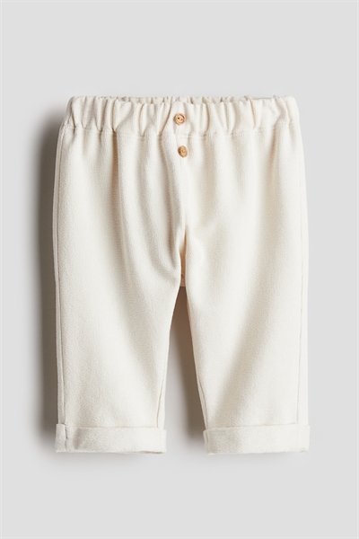 Хлопковые махровые джоггеры 1227383005