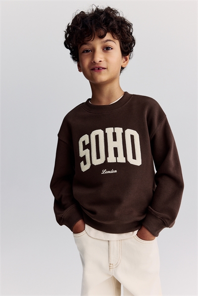 Толстовка с набивным вырезом 1247714023