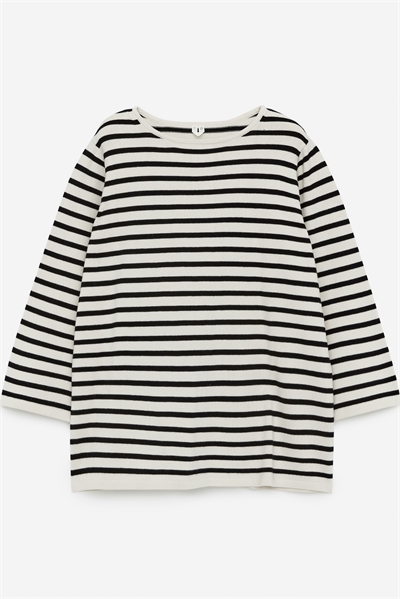 Вязаный джемпер из хлопка 1272974001