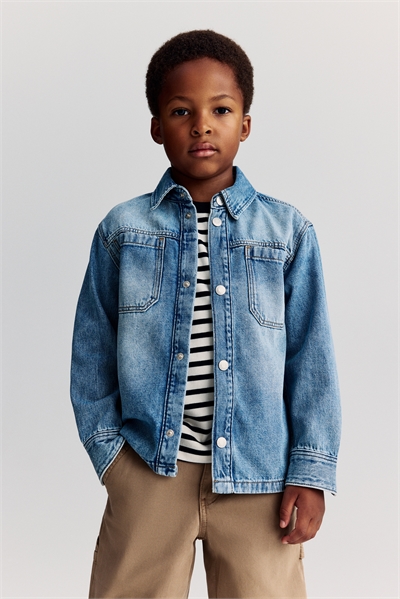 Джинсовая рубашка 1266799002