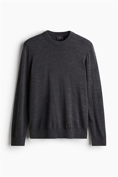 Шерстяной джемпер Slim Fit 1235193004