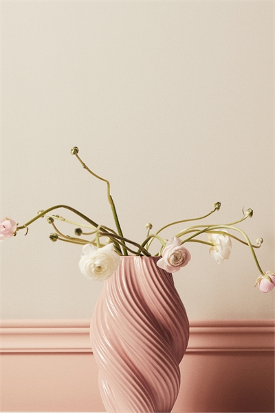 Высокая ваза с вихревым рисунком 1250189003