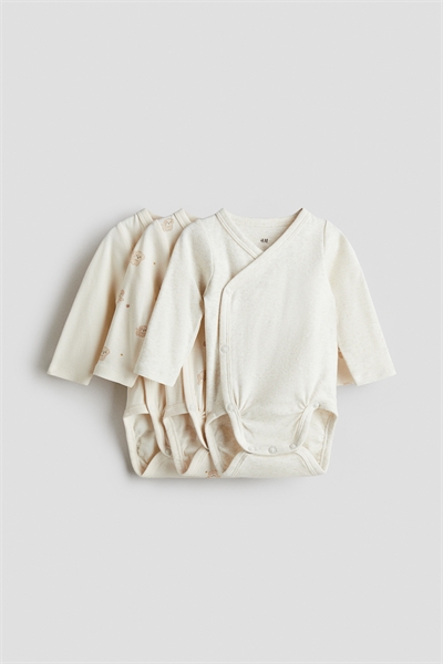 Комплект из 3 боди с накидкой 1178919029