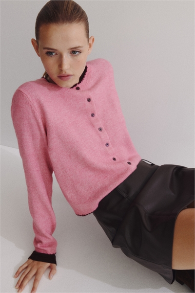 Кардиган тонкой вязки 1289684011