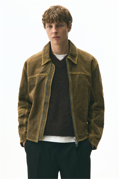 Кожаная байкерская куртка 1301051001