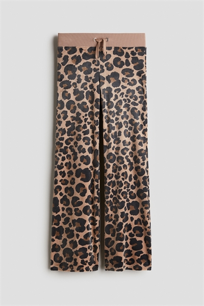 Расклешенные велюровые джоггеры 1301305002