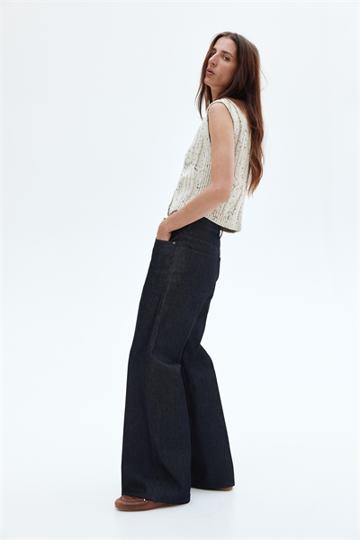 Джинсы со складками 1302546001