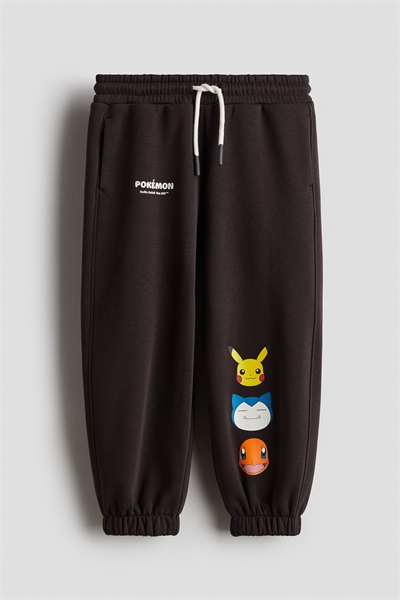 Джоггеры из толстовки с принтом 1305897001