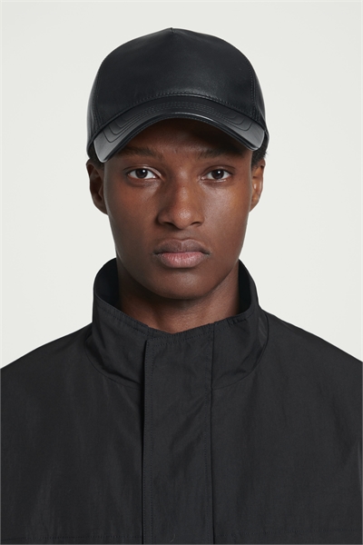 Кожаная бейсболка 1269838001