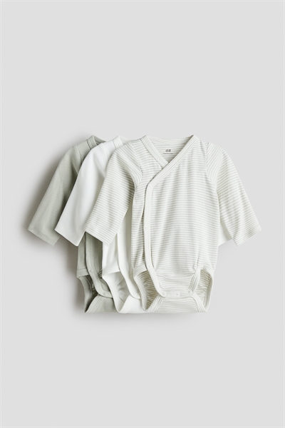 Комплект из 3 боди с накидкой 0694298112