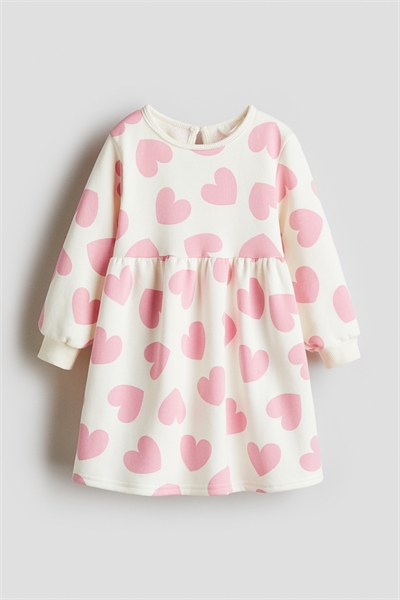 Платье из принтованной толстовки 1314967003