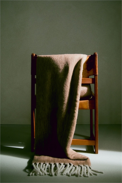 Одеяло с бахромой 1233851005