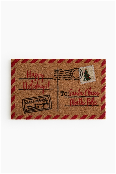 Коврик из койры с принтом 1288997003