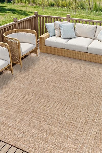 Ковер для внутренних и наружных работ Global Jute-look Area Rug 1290369001