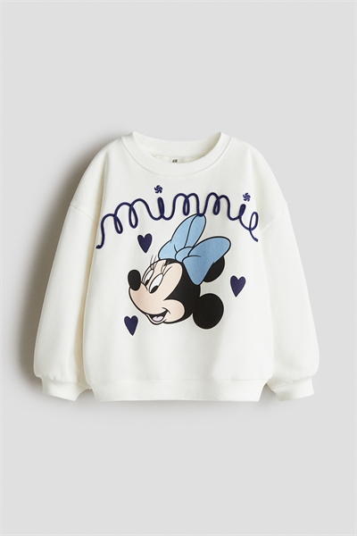 Толстовка из хлопка с принтом 1314335003